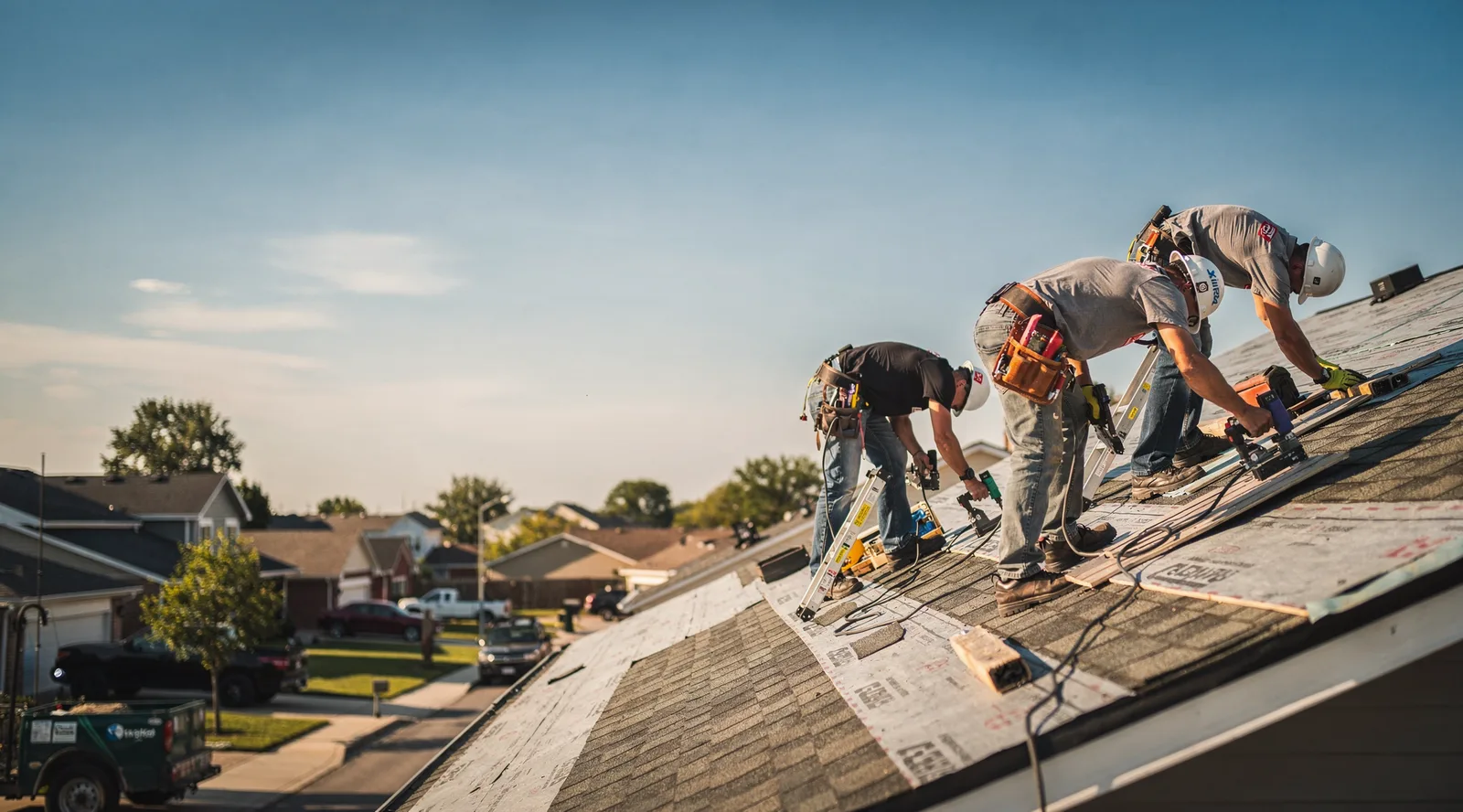 Roof Tarp Installation in North Buena Vista, IA
